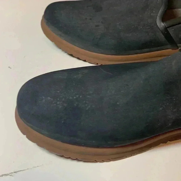 Bogs Waterproof Sweet Pea Slip Loafers Navy Blue Size 9 - Picture 7 of 8